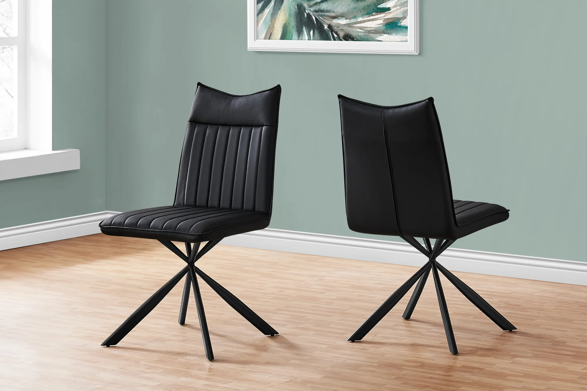 Appaloosa Black Side Chair, Set of 2 - Thumbnail - Image 2