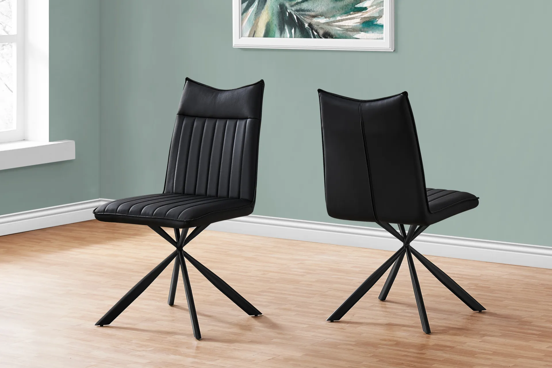Appaloosa Black Side Chair, Set of 2 - Image 2