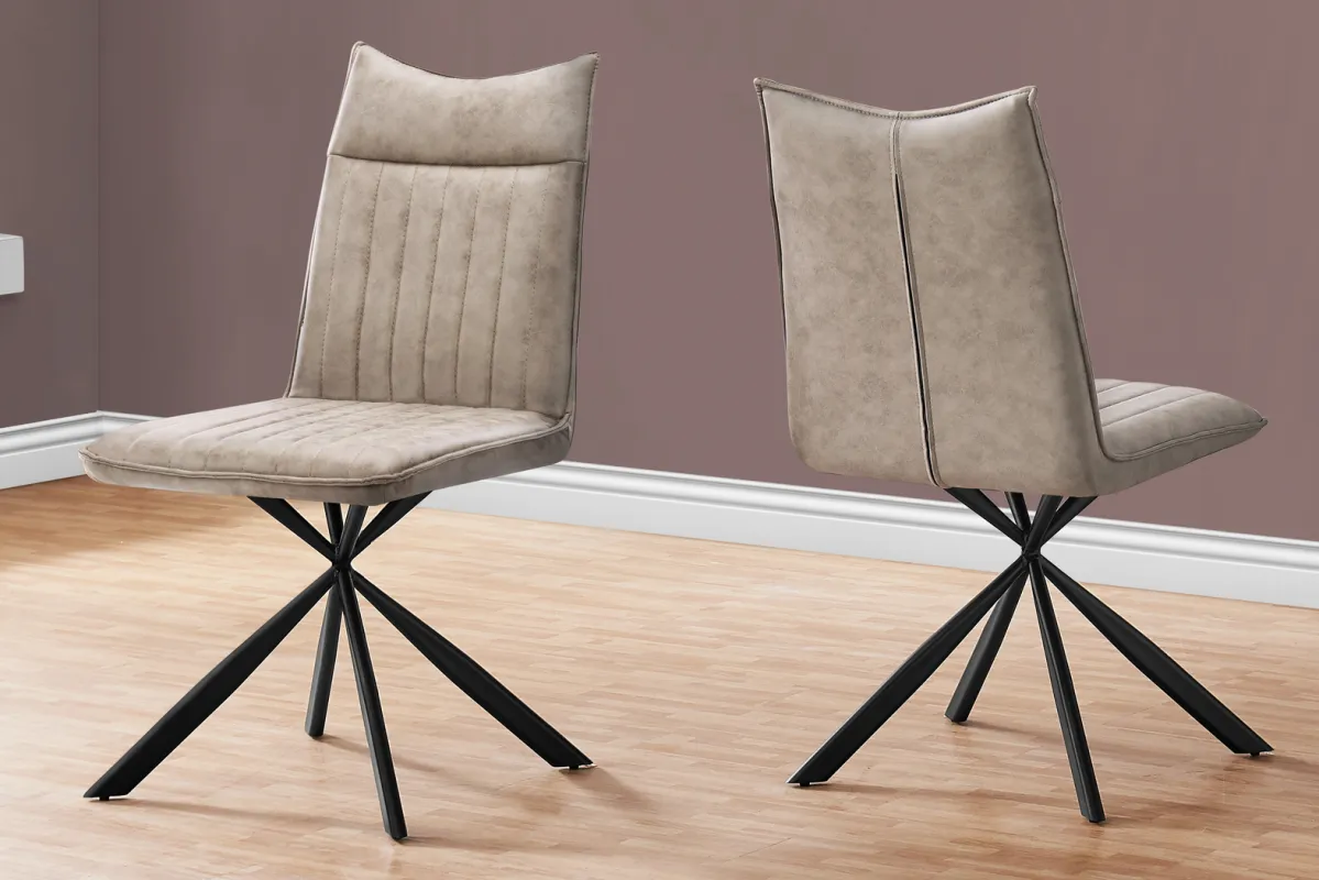 Appaloosa Taupe Side Chair, Set of 2