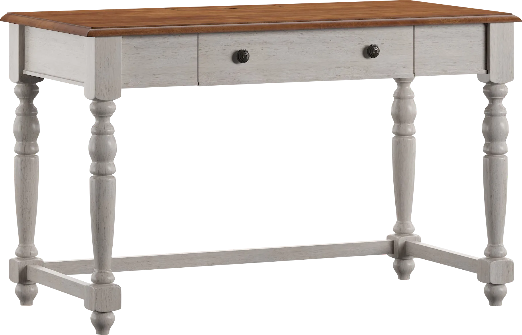 Glennon Oak Desk - Thumbnail - Image 1