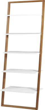 Bivona White Bookcase