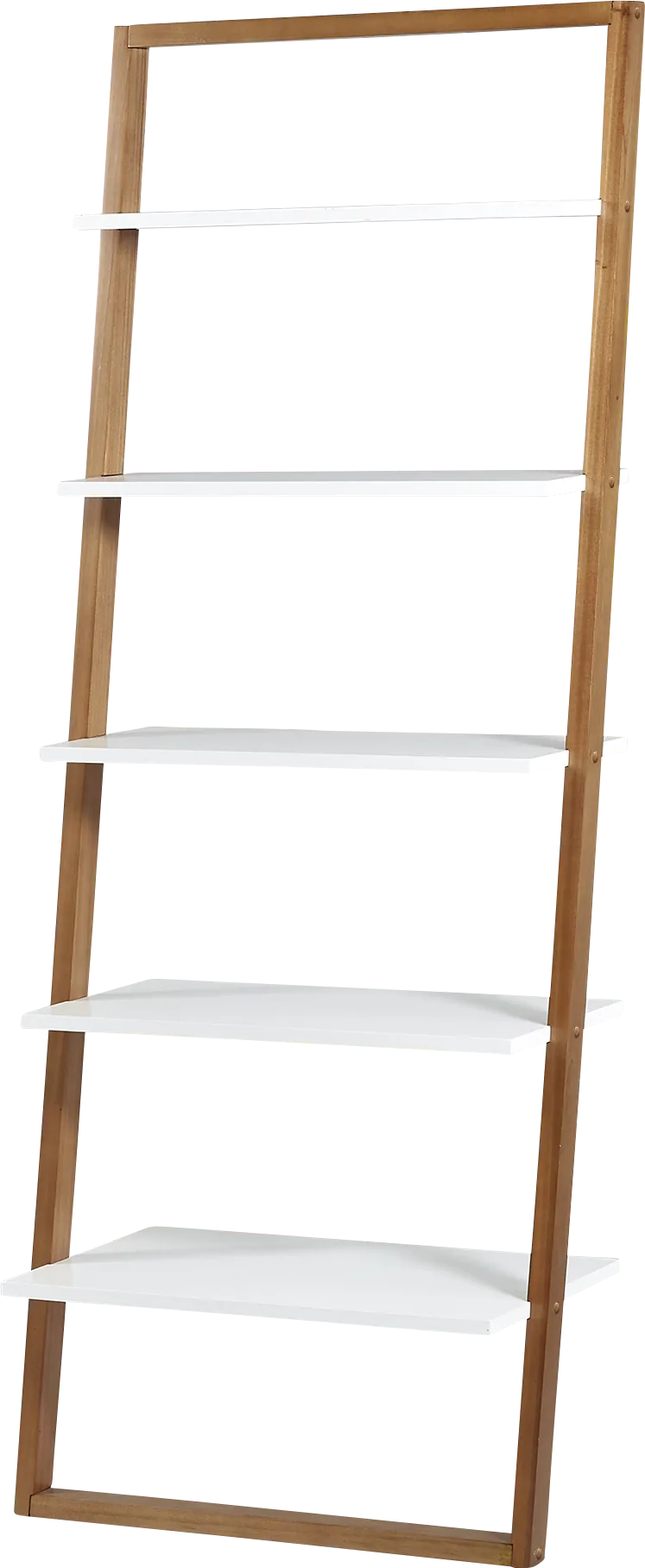 Bivona White Bookcase - Image 1