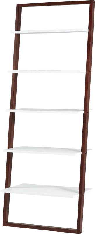 Bivona White Bookcase