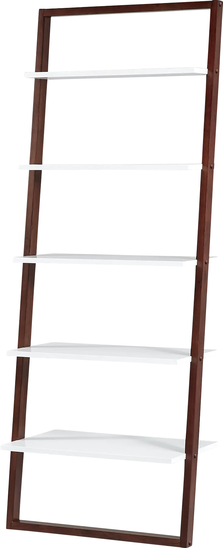 Bivona White Bookcase