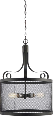 Rosecliff Bronze Chandelier