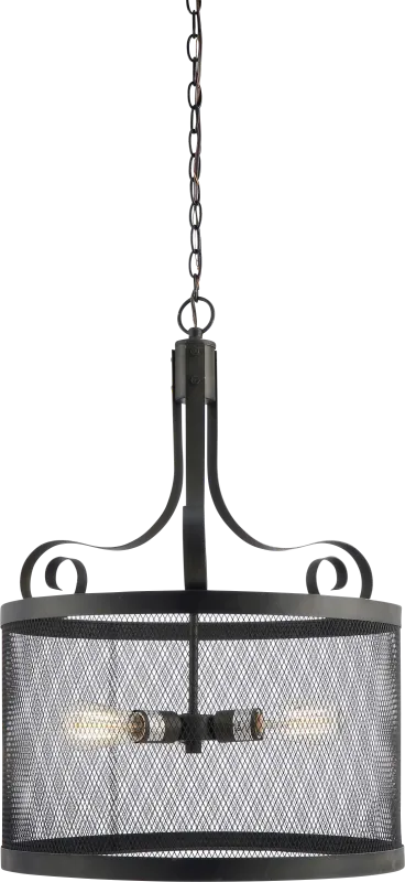 Rosecliff Bronze Chandelier