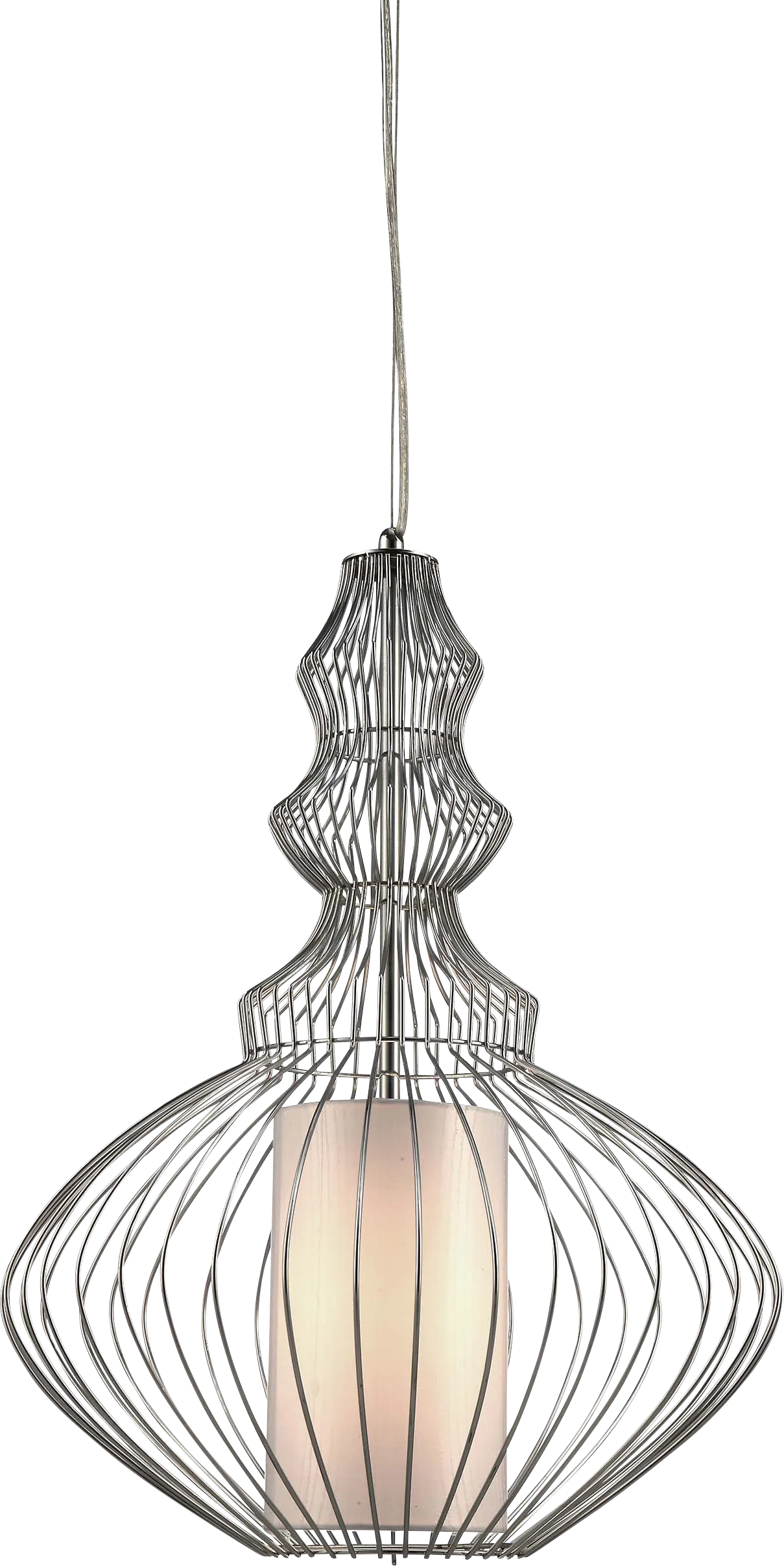 Silverlace Chrome Chandelier