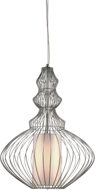 Silverlace Chrome Chandelier
