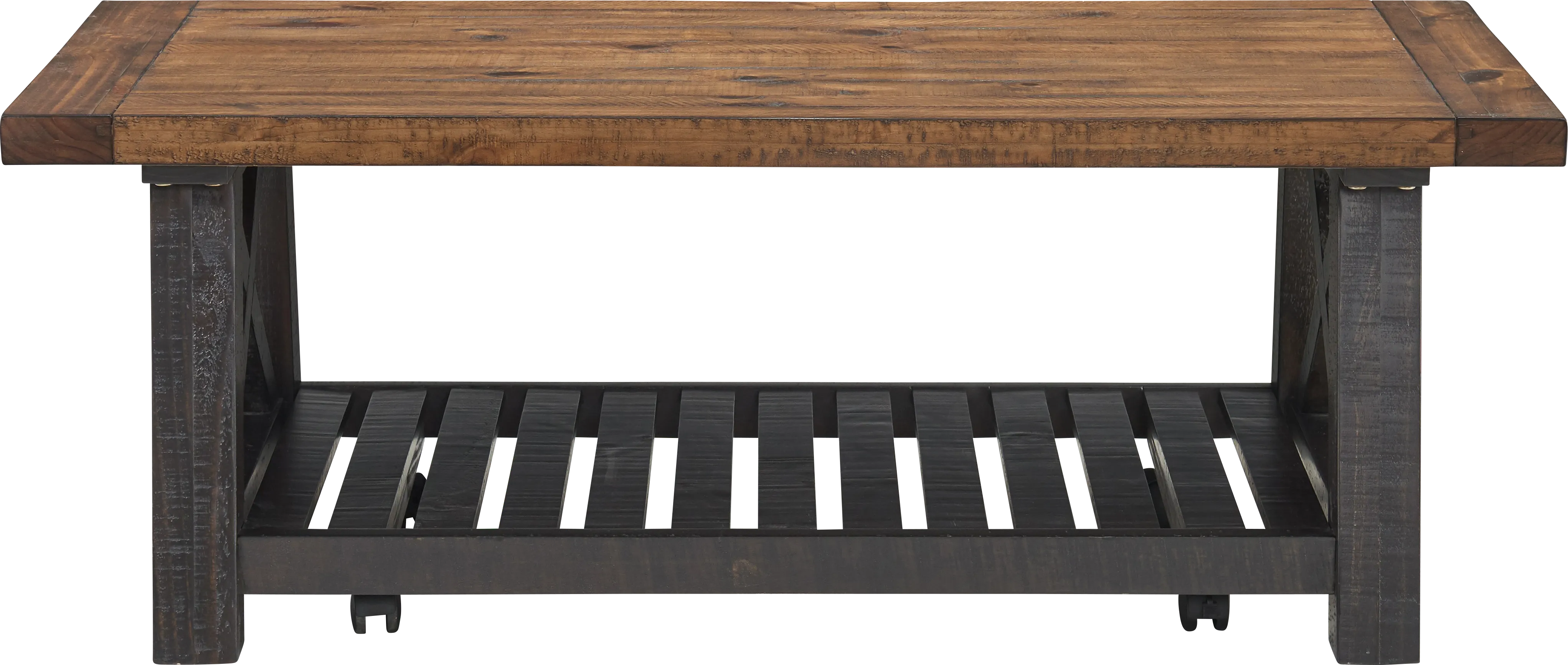 Almoure Way Brown Cocktail Table