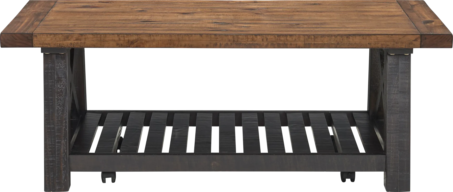 Almoure Way Brown Cocktail Table