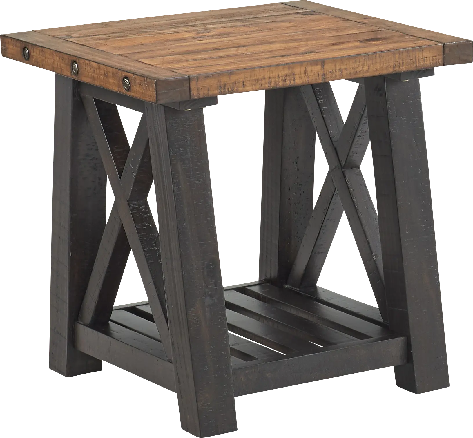 Almoure Way Brown End Table