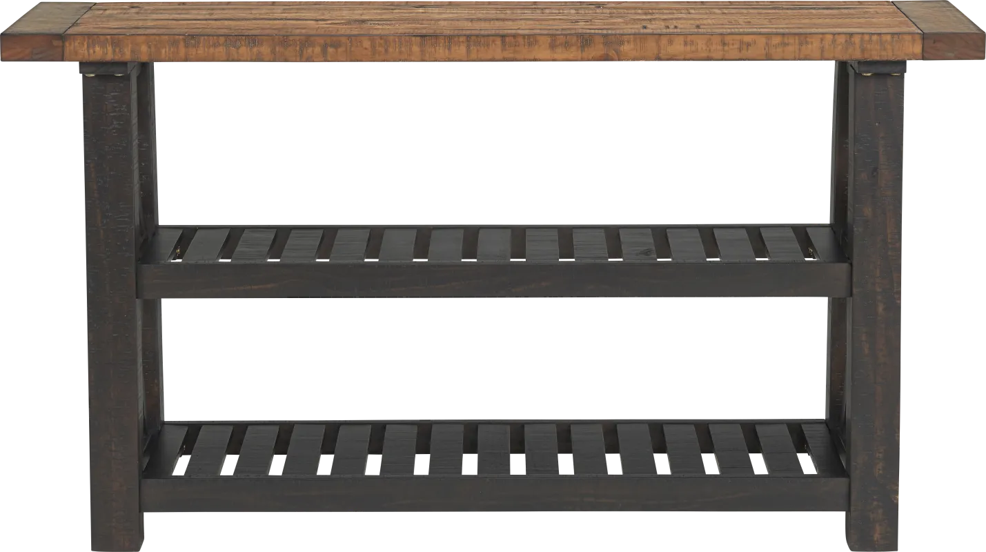 Almoure Way Brown Sofa Table