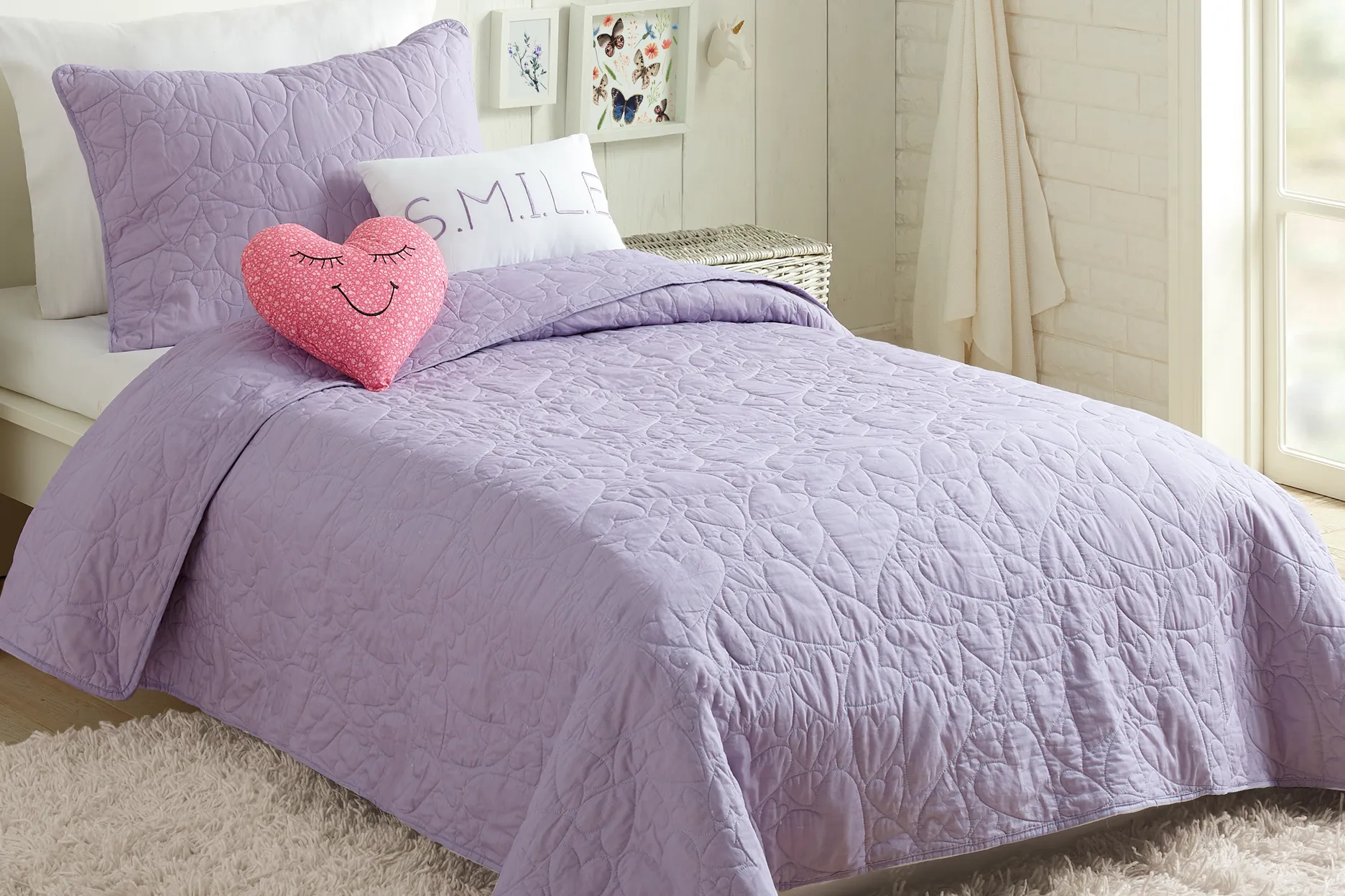 Vivi Purple Full Comforter Set - Thumbnail - Image 2