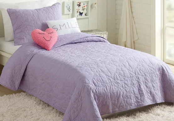 Vivi Purple Full Comforter Set