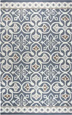 Embry Blue 5' x 8' Rug