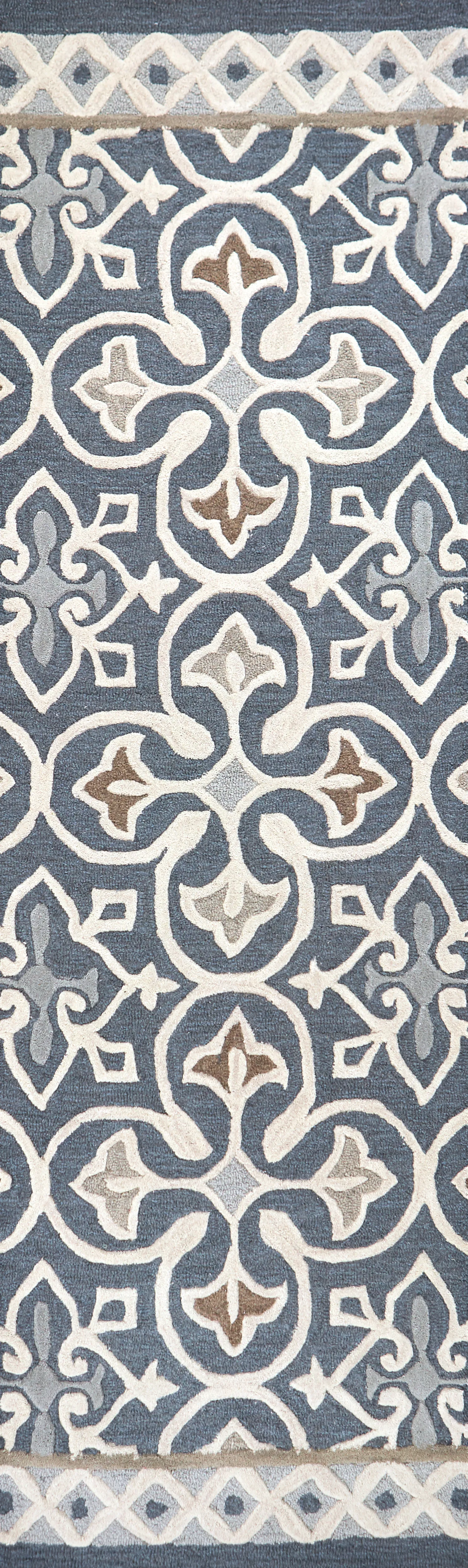 Embry Blue 2'6 x 8' Runner Rug - Image 1