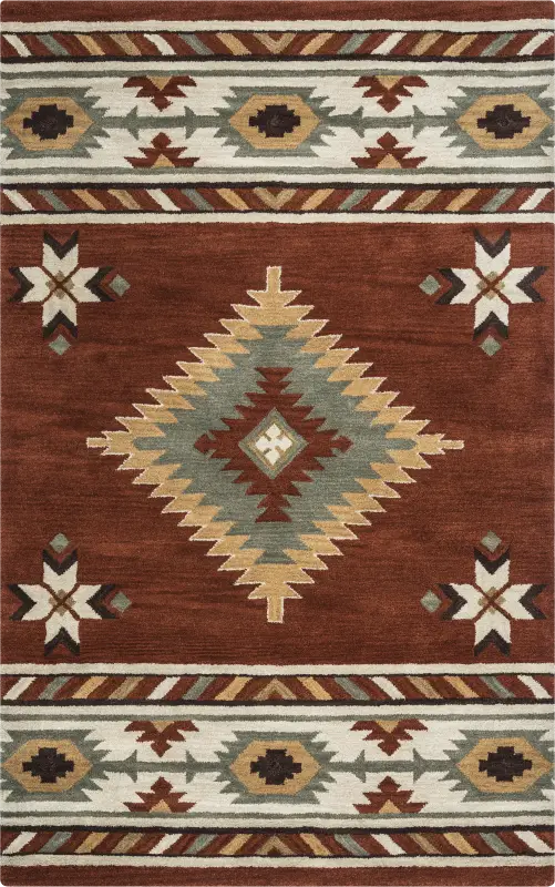 Awena Red 8' x 10' Rug