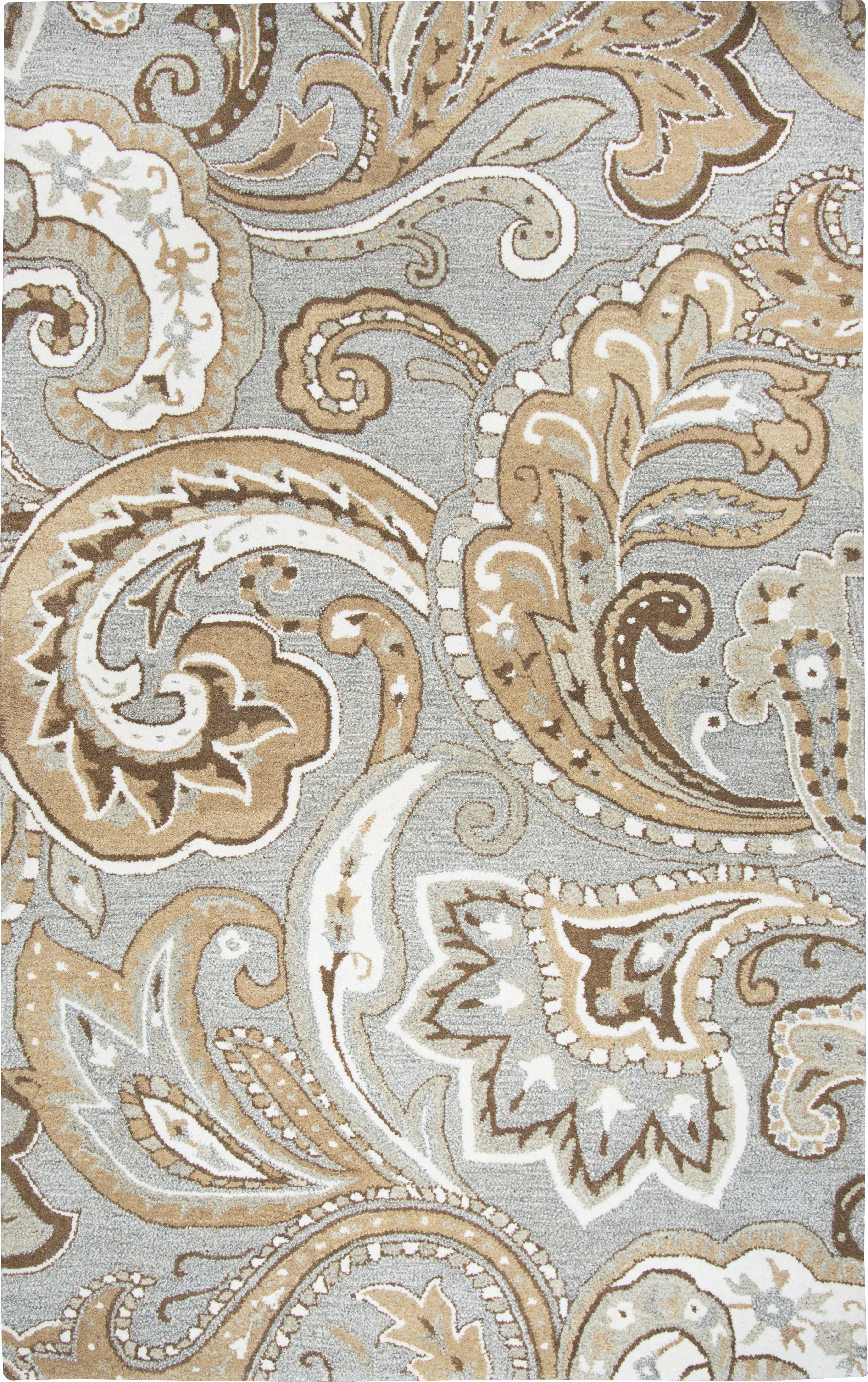 Adahlia Gray 5' x 8' Rug - Thumbnail - Image 1