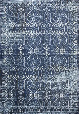 Clarae Blue 6'7 x 9'6 Rug