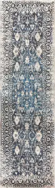 Delinda Taupe 2'3 x 7'7 Runner Rug