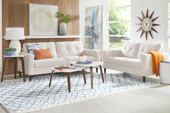 Bonavista Beige Loveseat