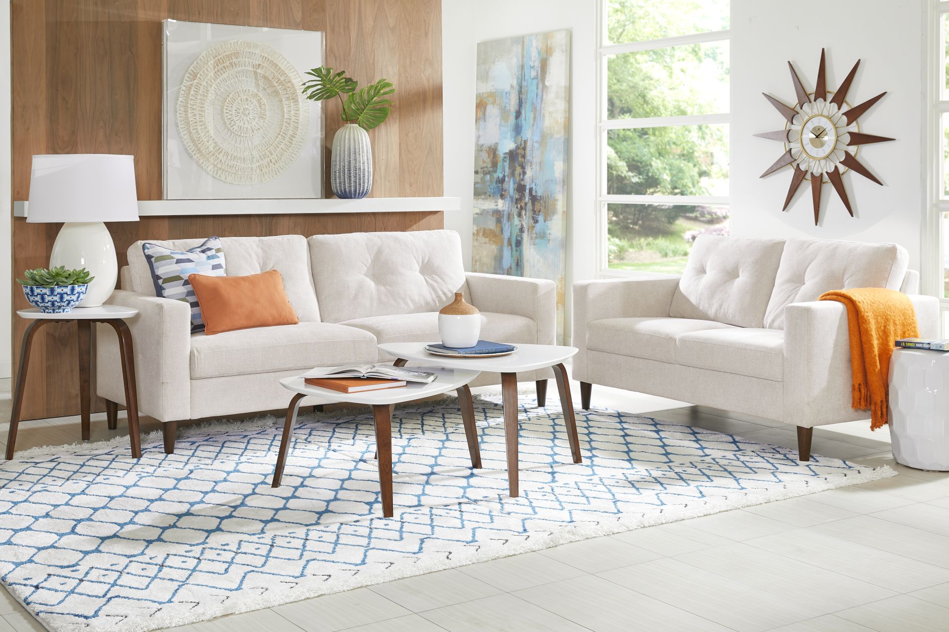 Bonavista Beige 2 Pc Living Room - Image 1