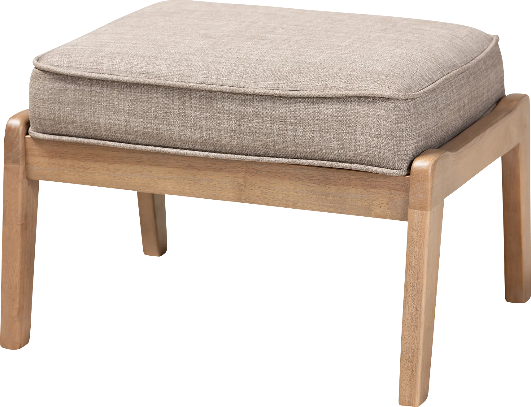 Tuthill Gray Ottoman - Image 1