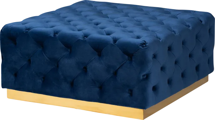 Astro Way Blue Cocktail Ottoman