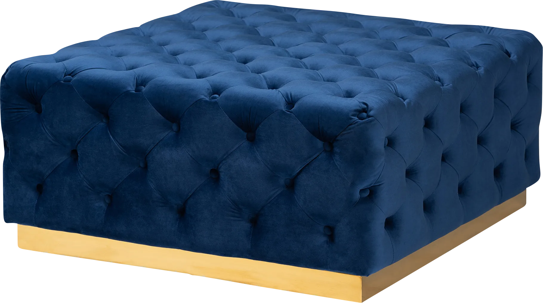 Astro Way Blue Cocktail Ottoman - Image 1