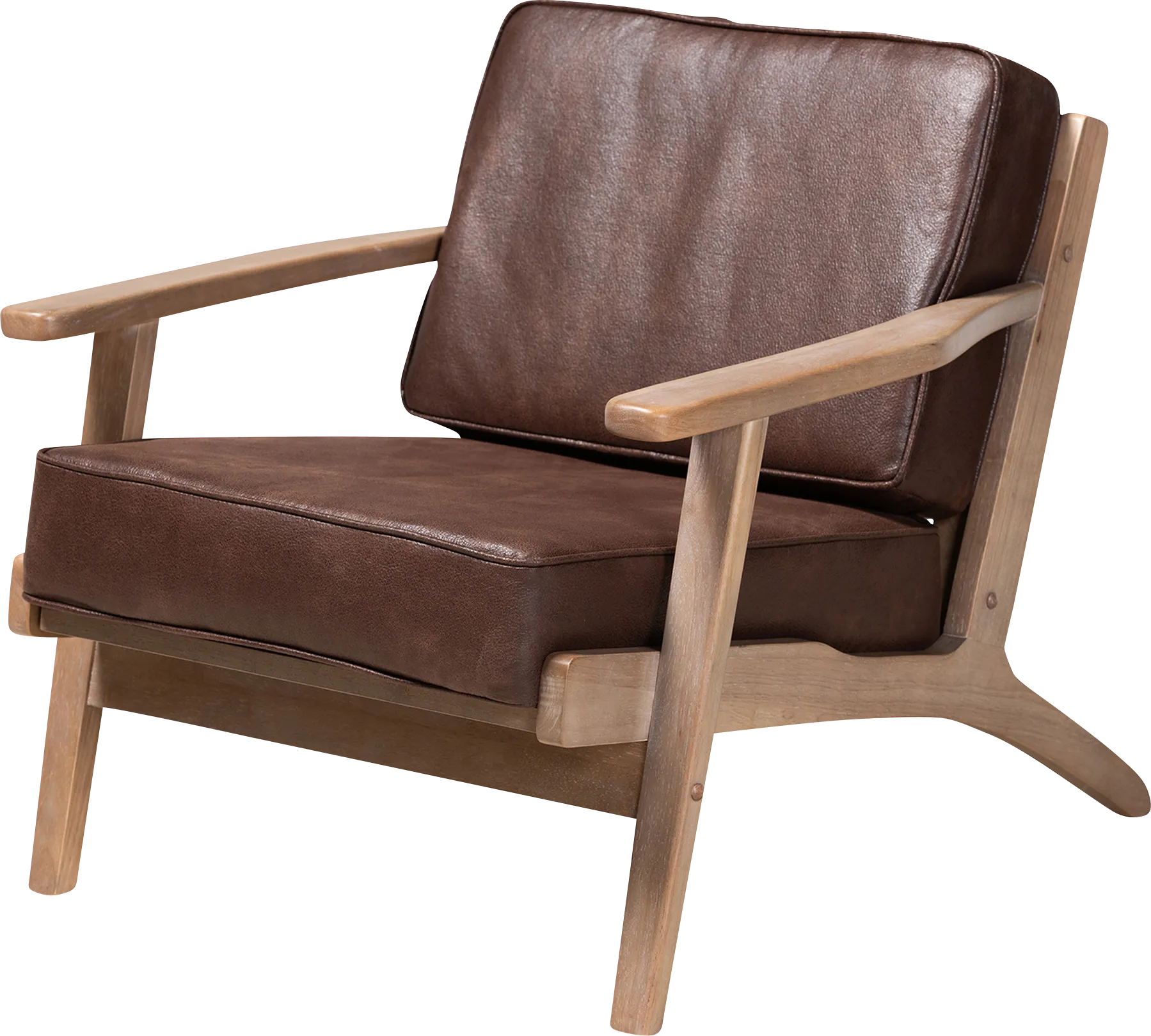 Tuthill Brown Accent Chair - Image 1