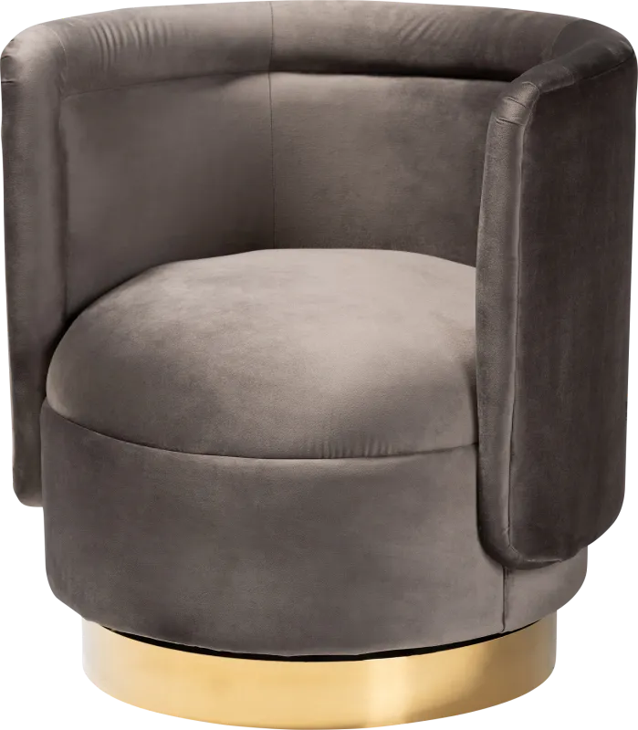 Boek Gray Accent Chair
