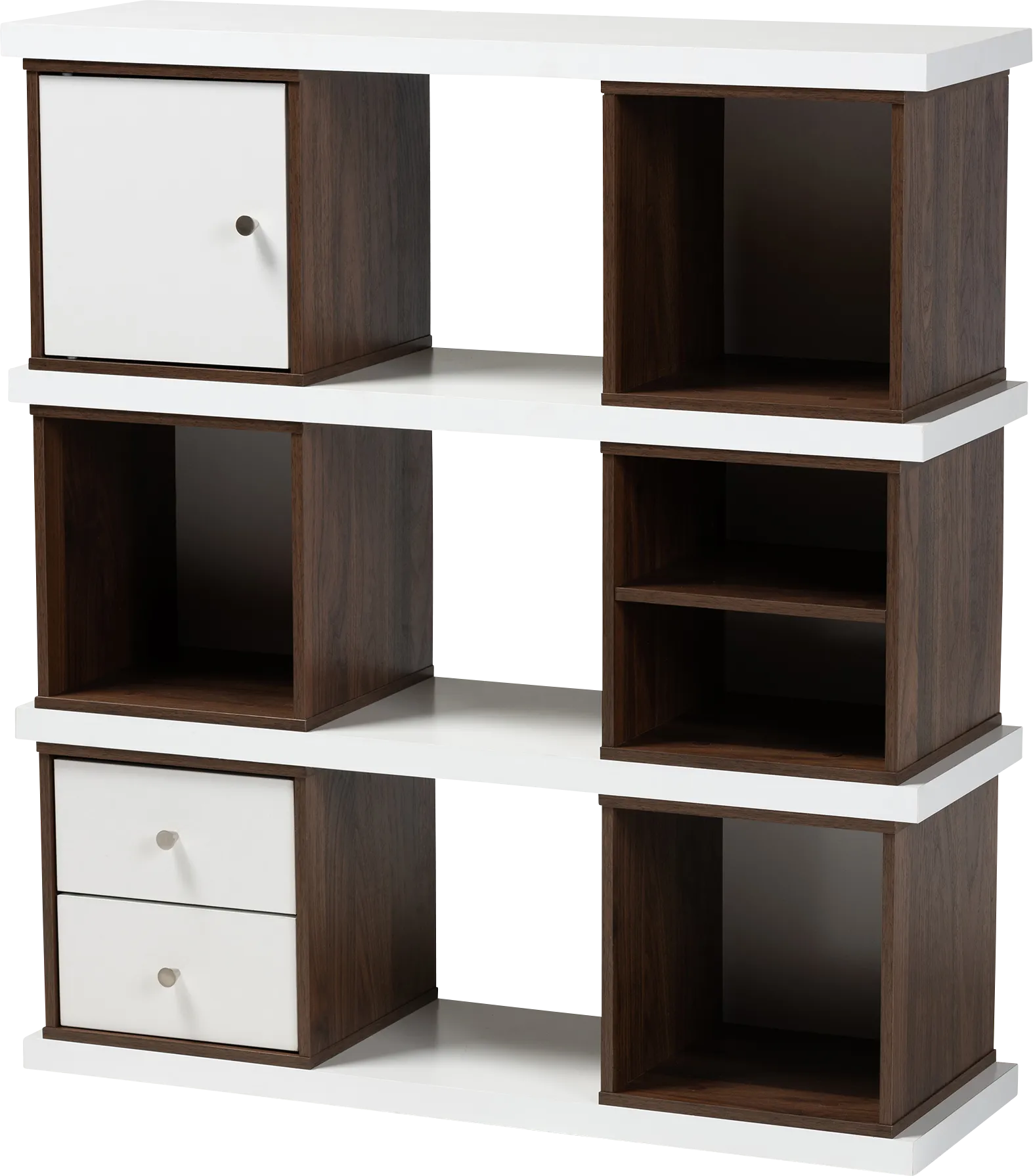 Alpenhorn White Bookcase - Thumbnail - Image 1