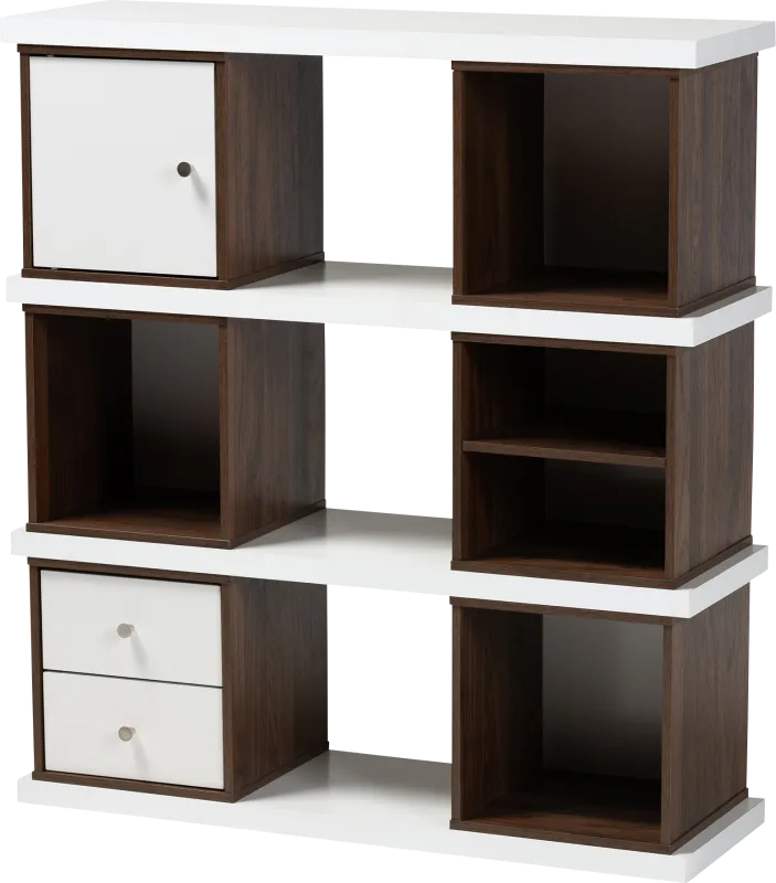 Alpenhorn White Bookcase