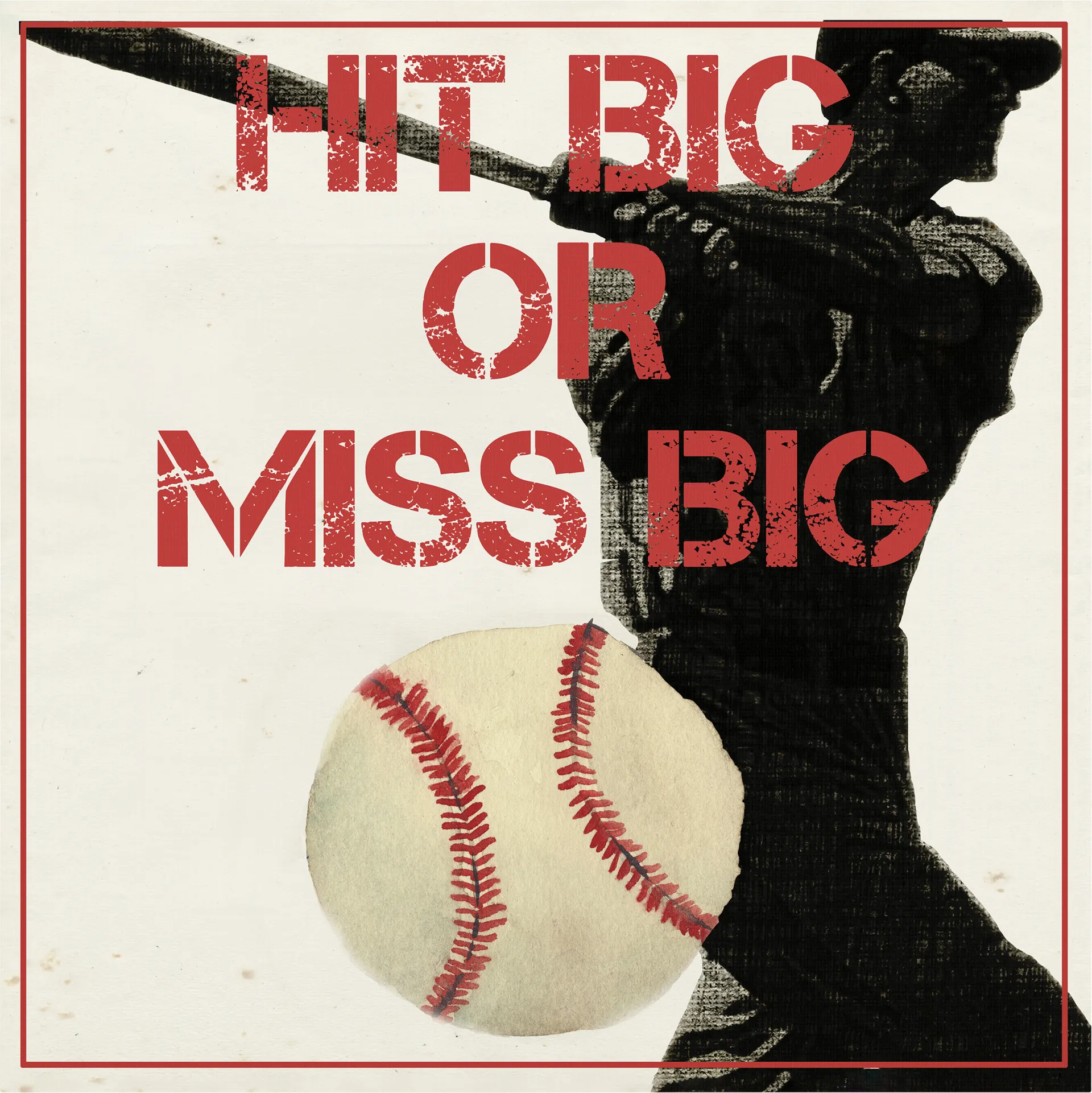 Kids Baseball Glory White Artwork - Image 1