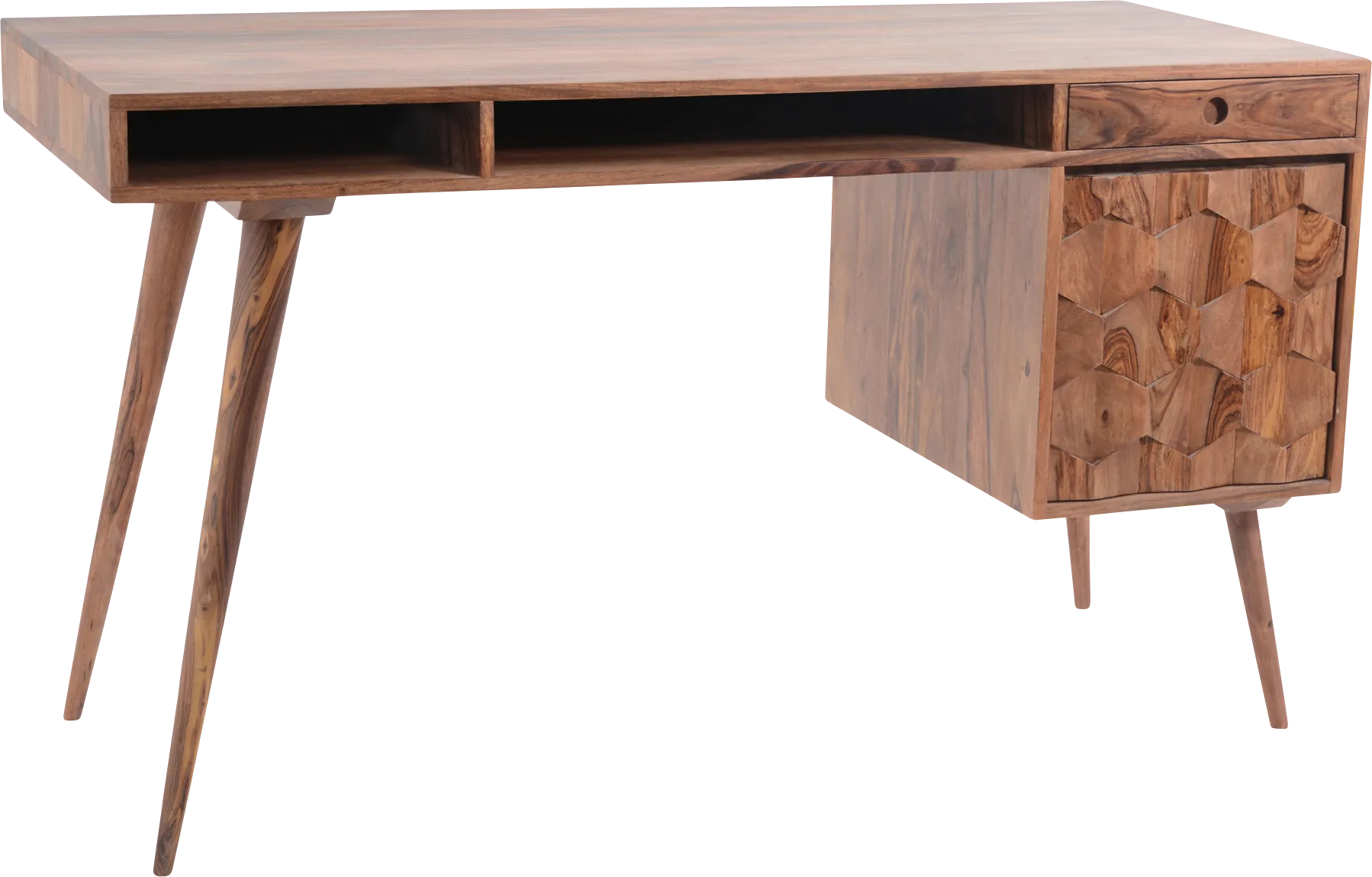 Bloomberry Brown Desk - Thumbnail - Image 1