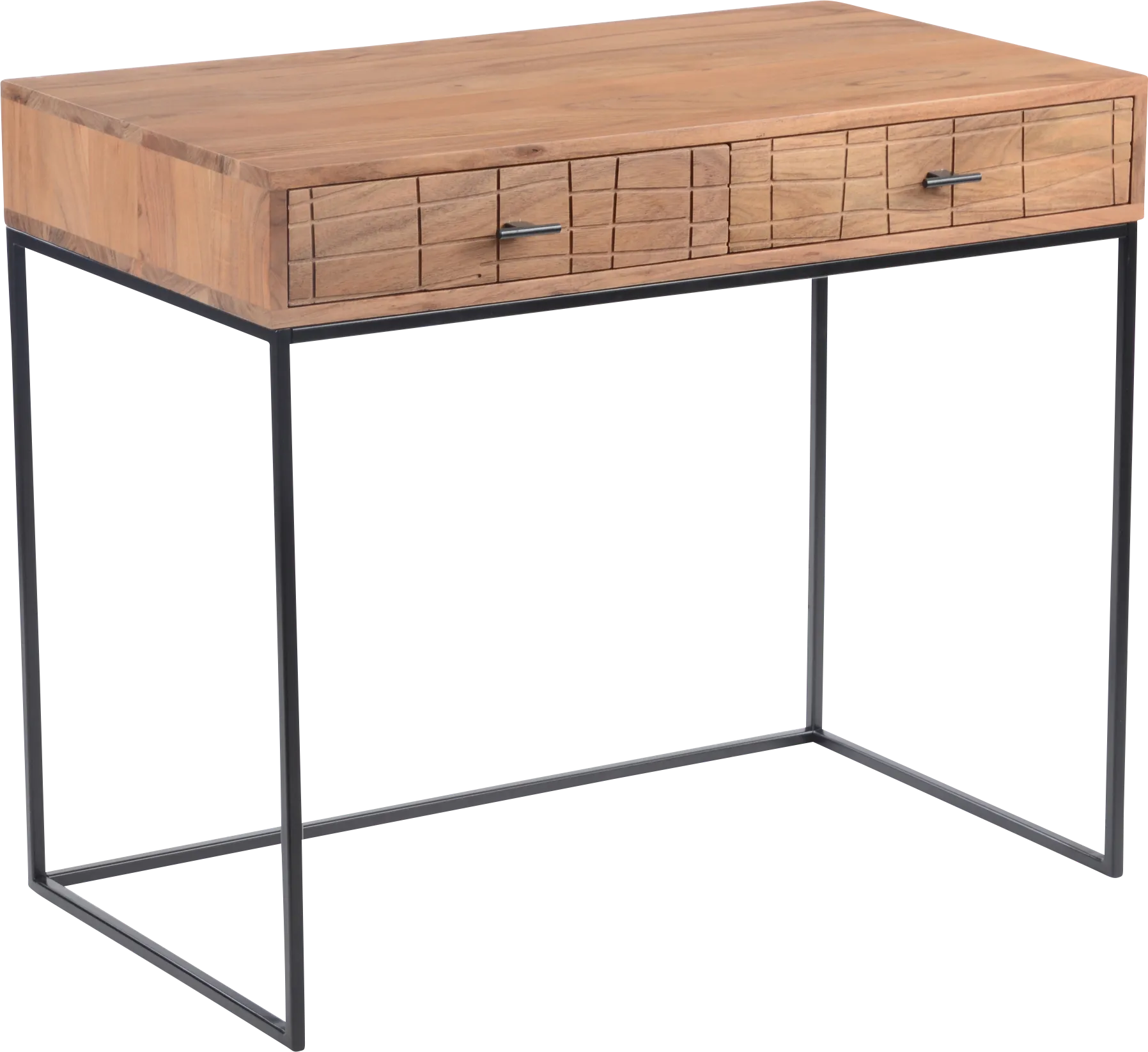 Ablett Brown Desk - Thumbnail - Image 1