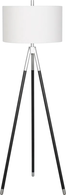 Aguila Place Black Floor Lamp