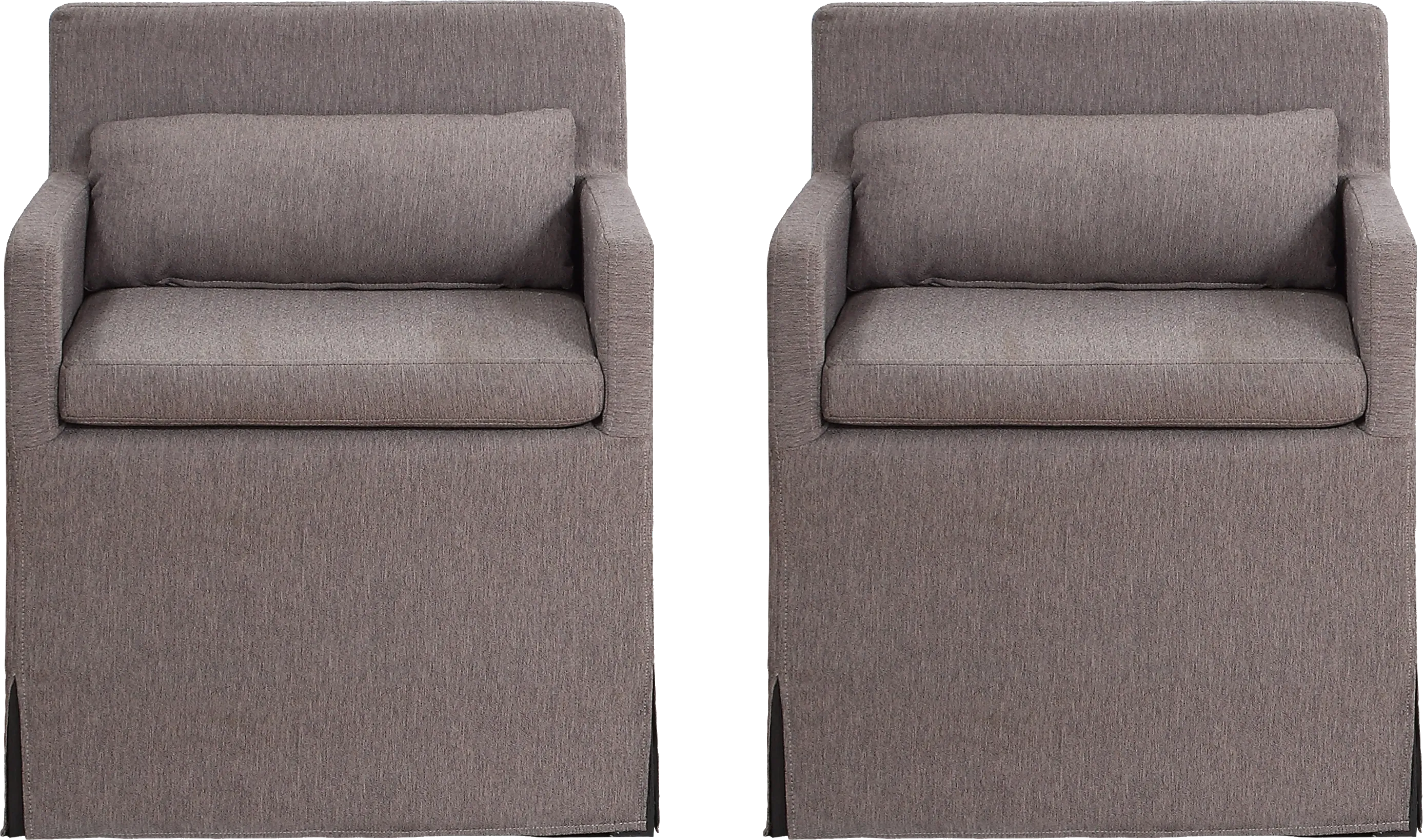 Yarberry Brown Set of 2 Side Chairs - Thumbnail - Image 1