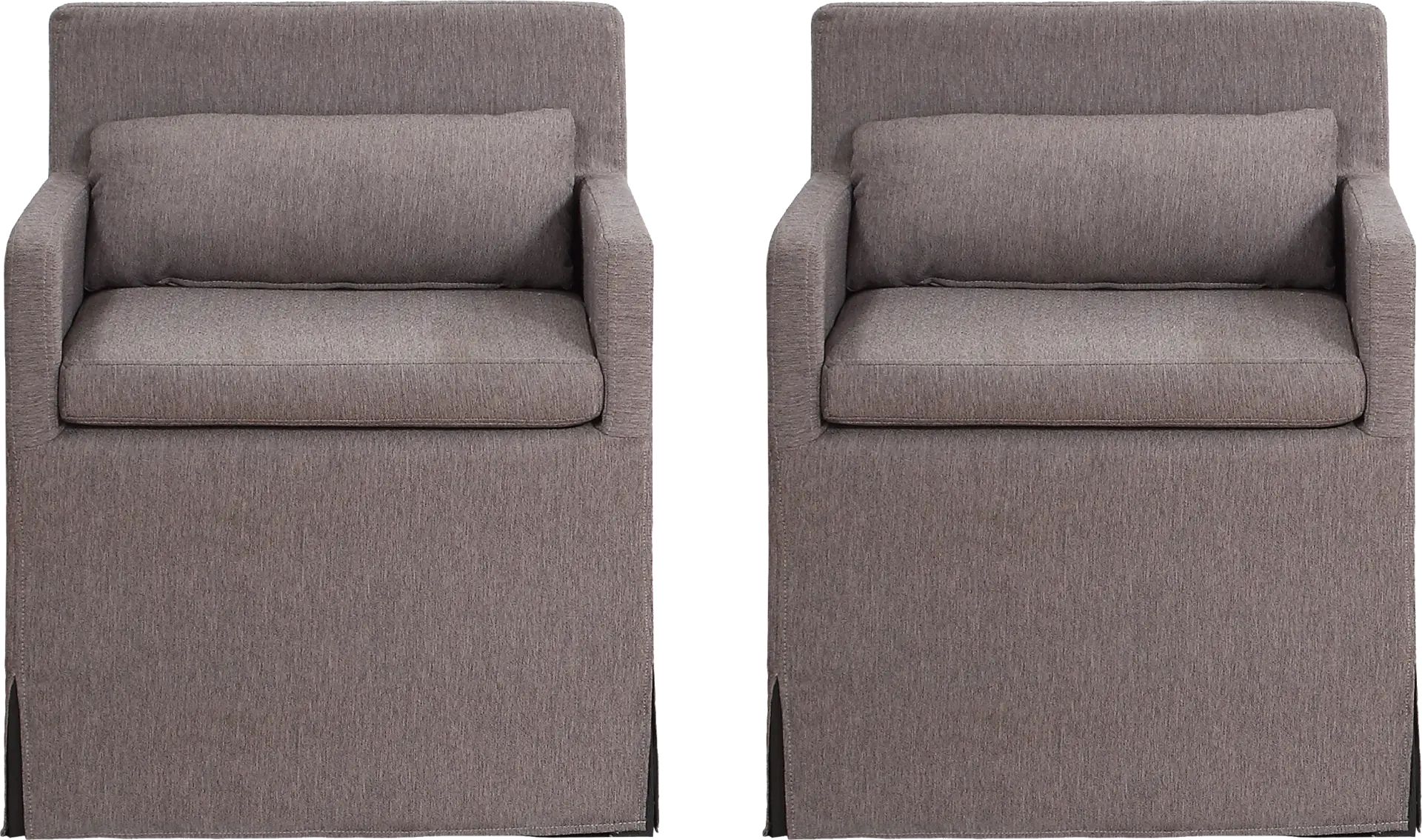 Yarberry Brown Set of 2 Side Chairs