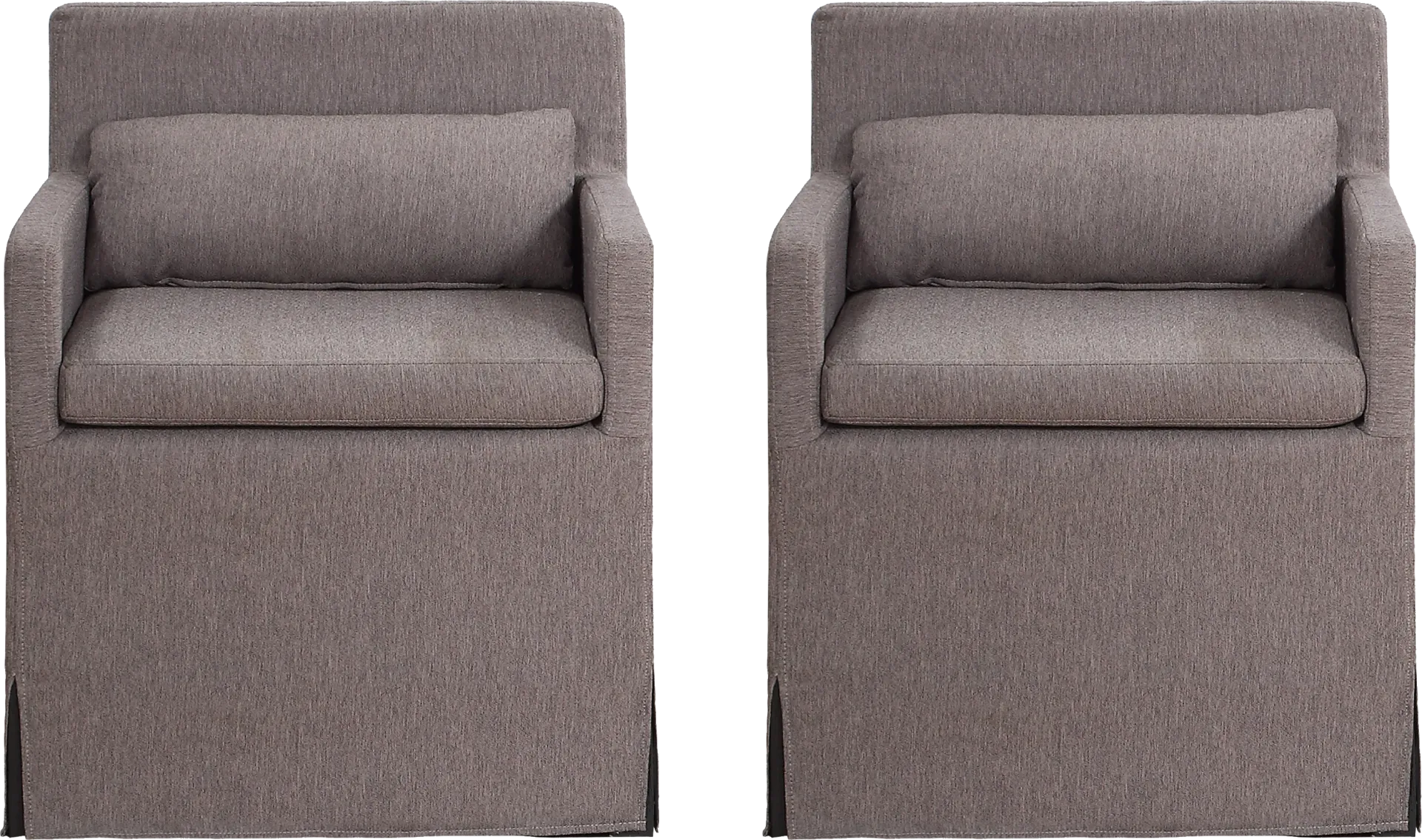 Yarberry Brown Set of 2 Side Chairs - Image 1