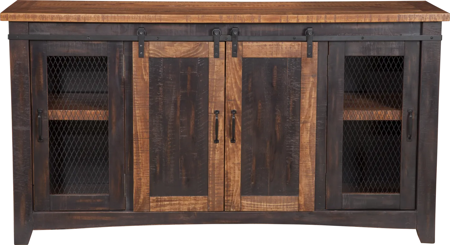 Odessa Crossing Black 65 in. Console