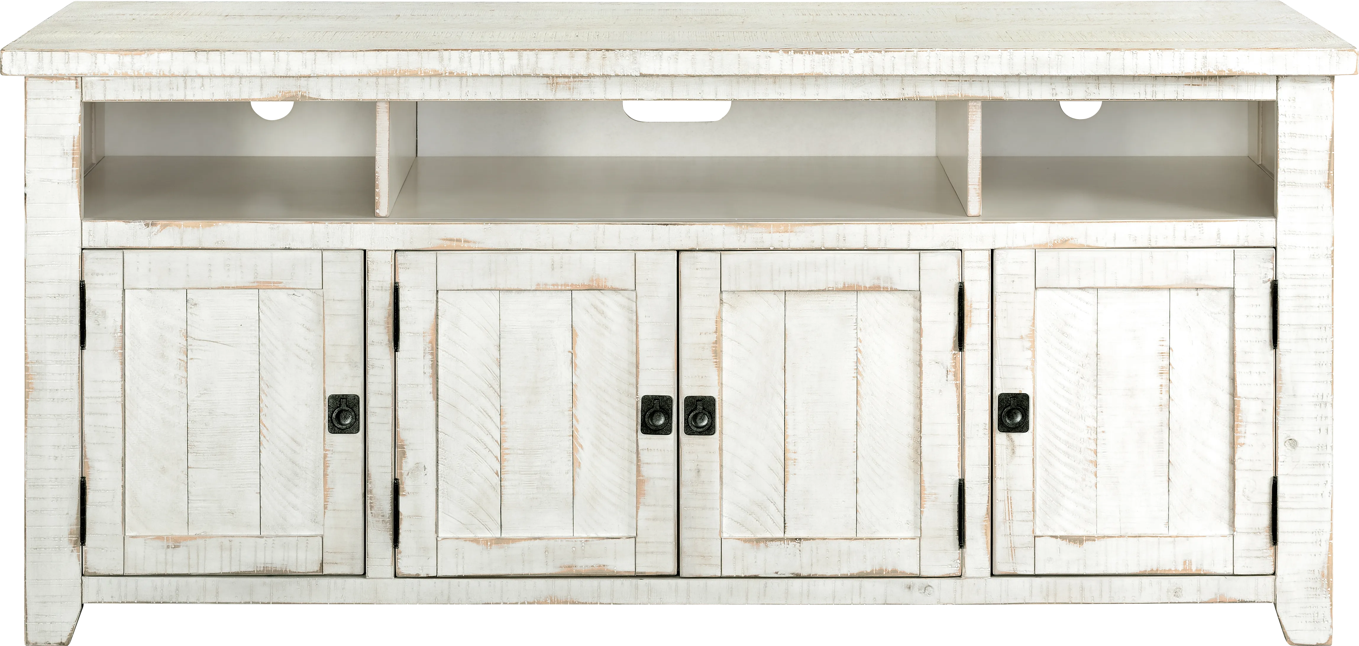 Bryn Avenue Off-White 65 in. Console - Thumbnail - Image 1