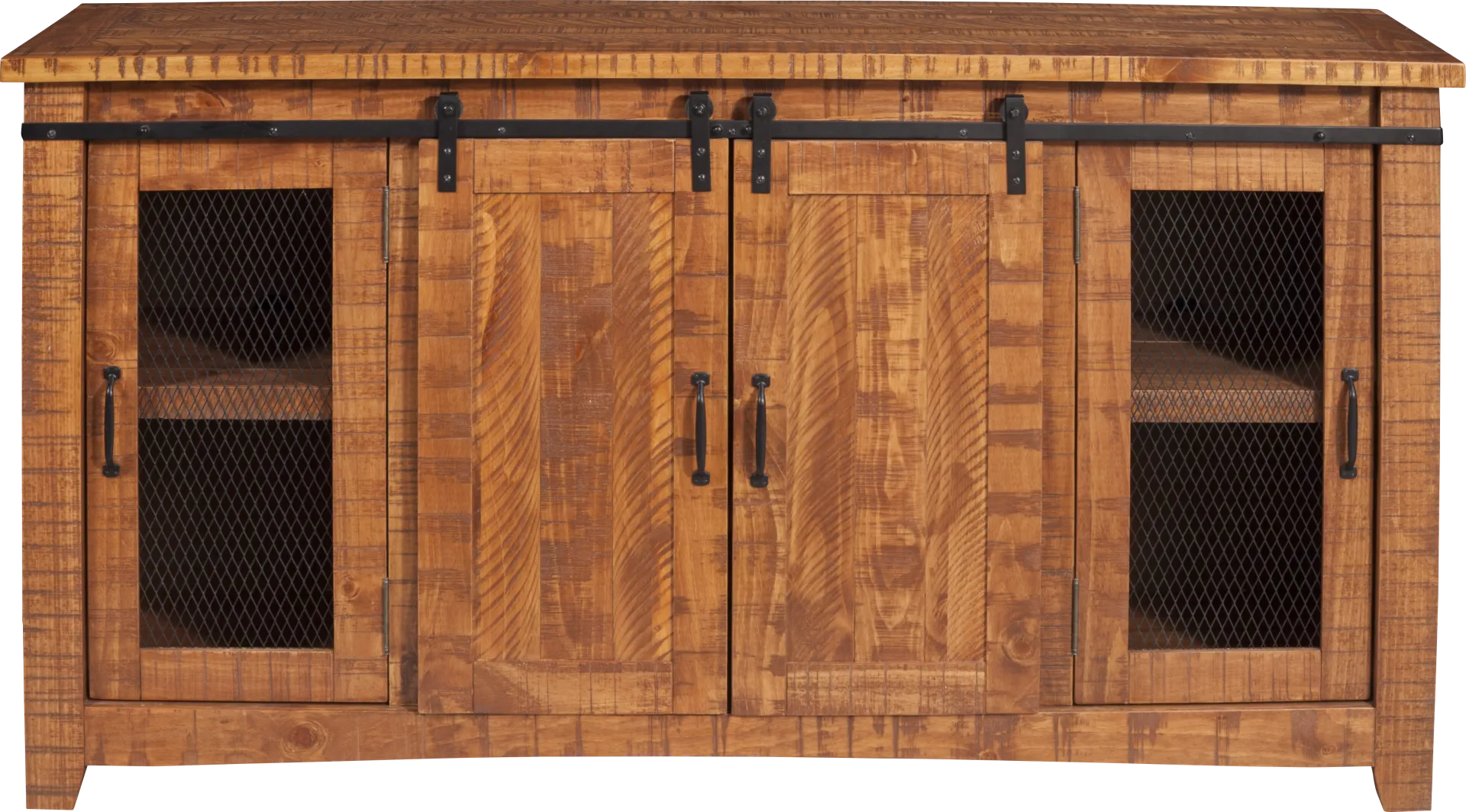 Odessa Crossing Brown 65 in. Console - Image 1