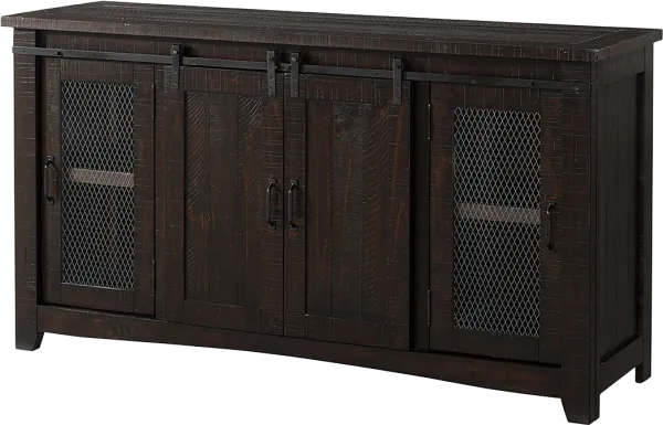 Odessa Crossing Espresso 65 in. Console