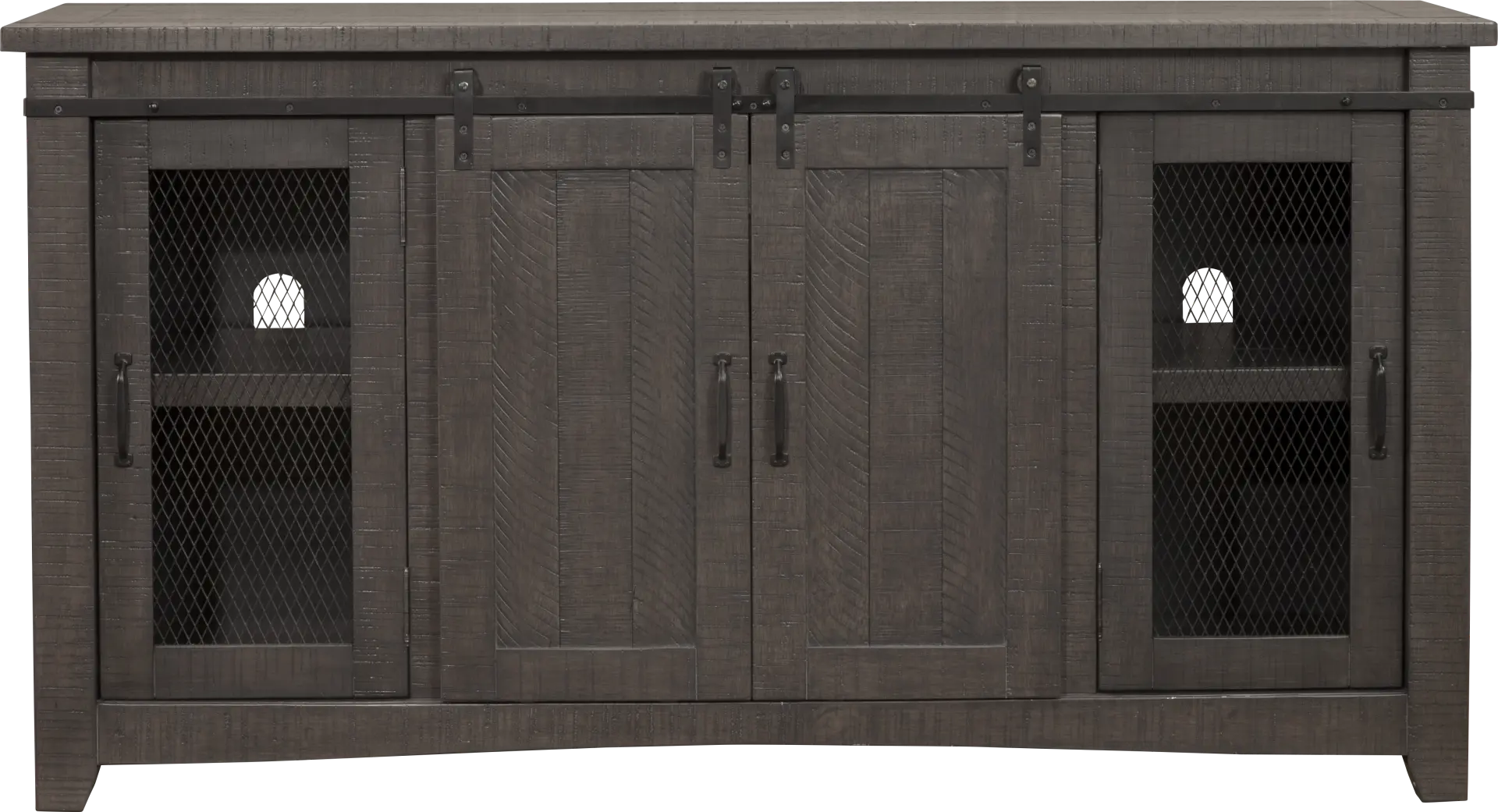 Odessa Crossing Gray 65 in. Console