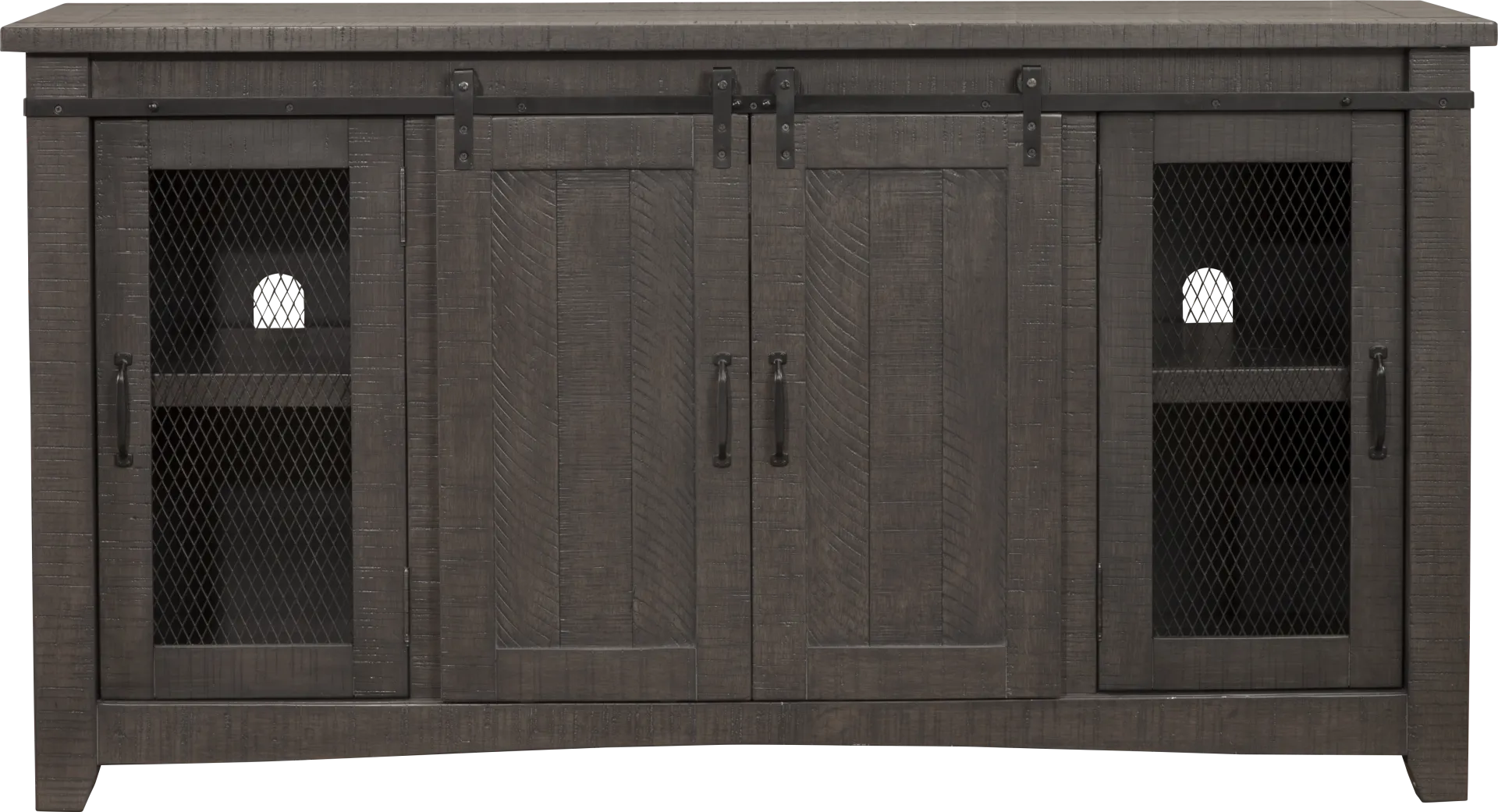 Odessa Crossing Gray 65 in. Console - Image 1