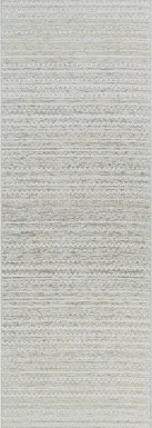 Maylin Brown 2'6 x 7'6 Runner Indoor/Outdoor Rug