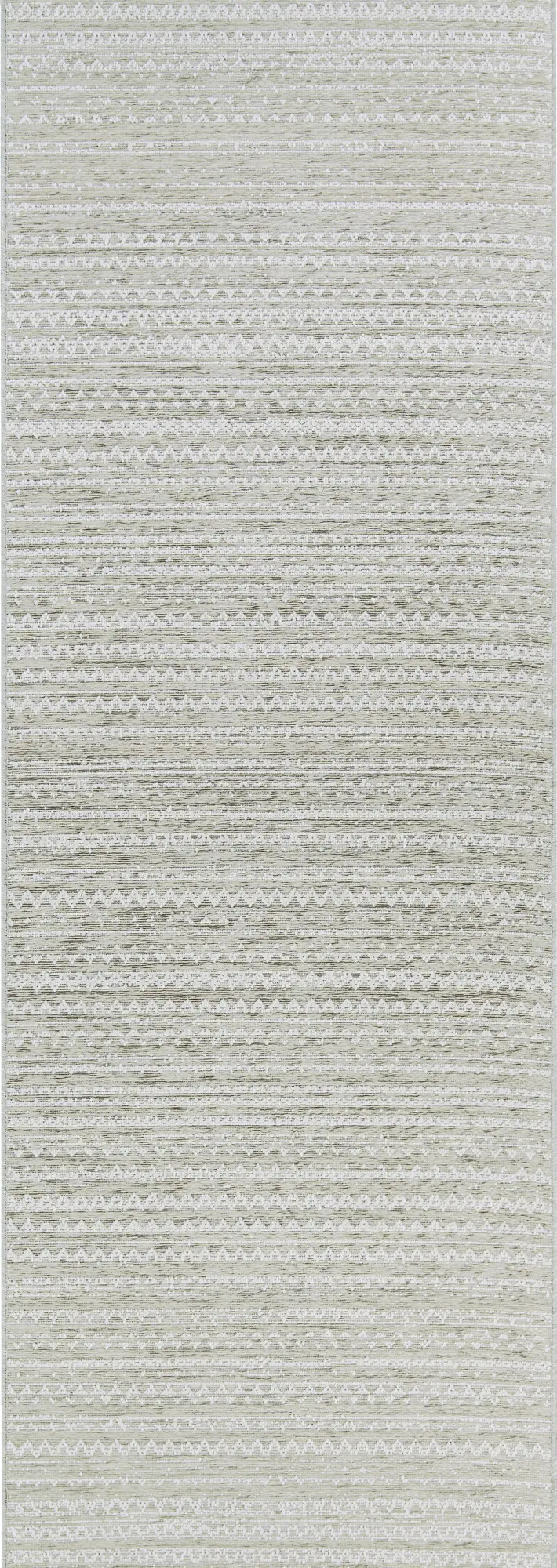 Maylin Brown 2'6 x 7'6 Runner Indoor/Outdoor Rug