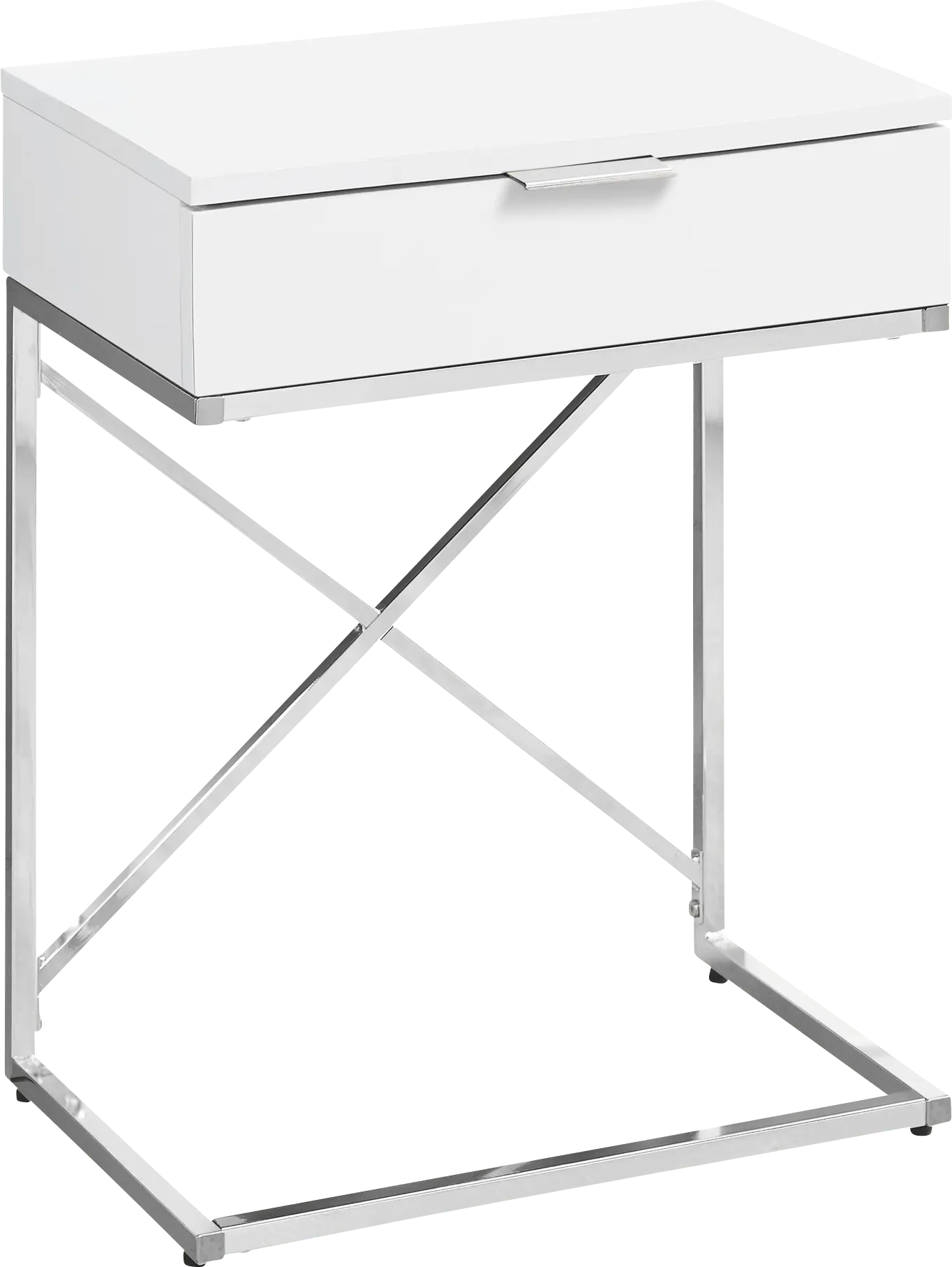 Wauford White Accent Table