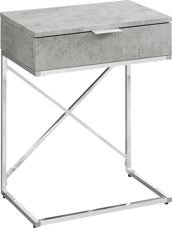 Wauford Gray Accent Table